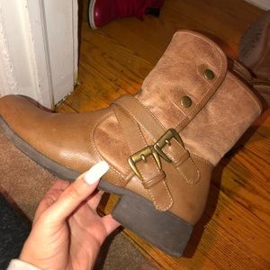 Brown boots